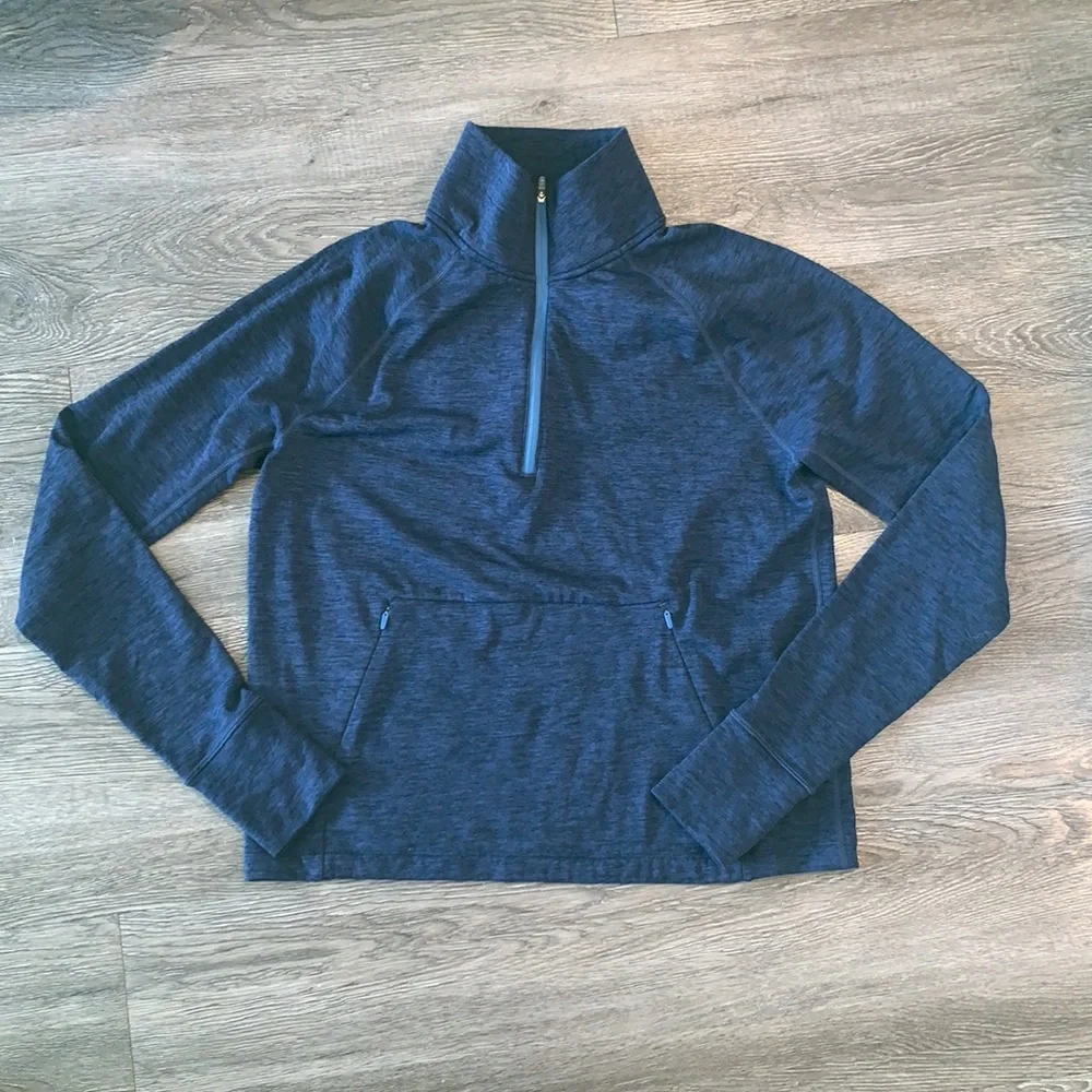 NWT Outdoor Voices Fleece Half Zip - Picture 2 of 6
